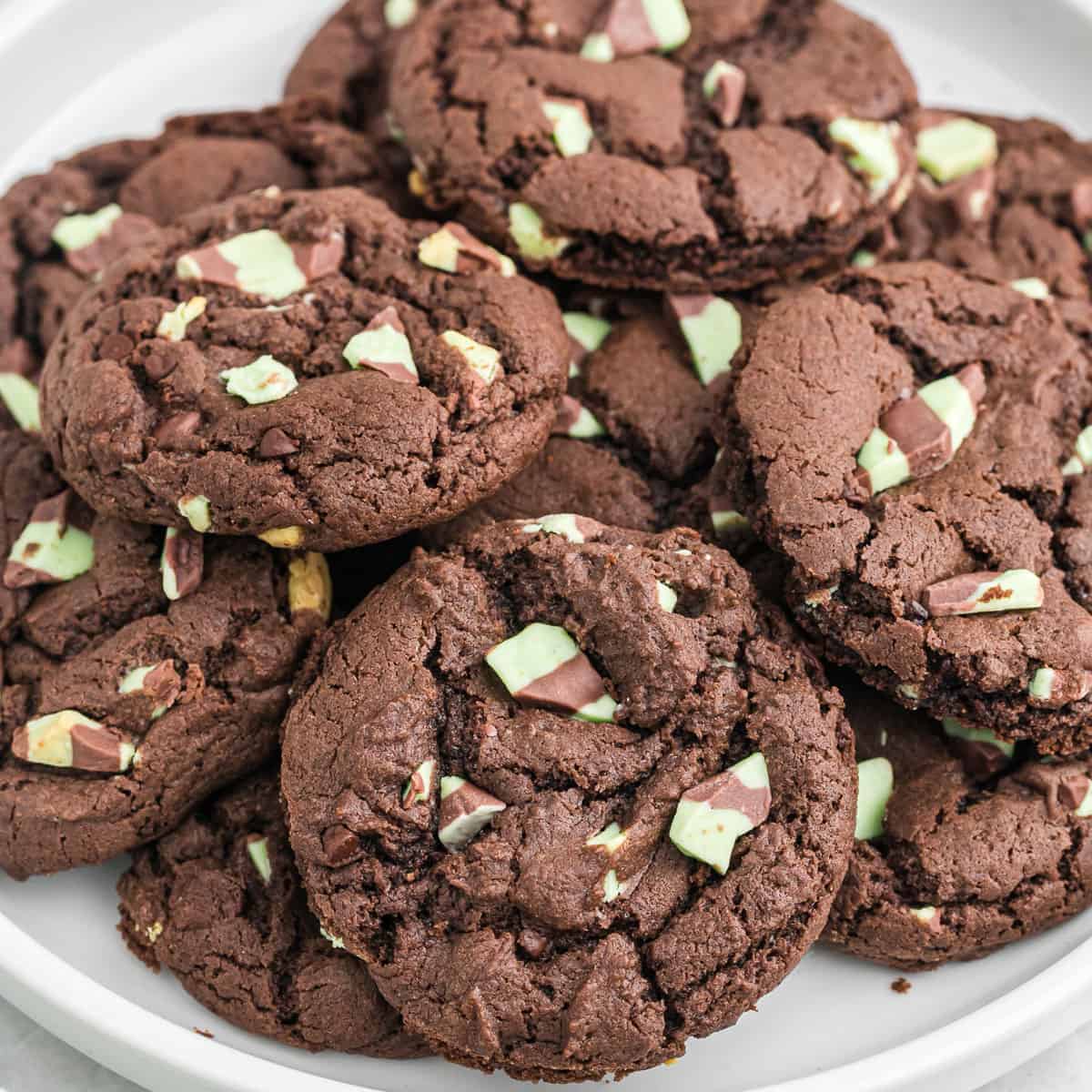 Andes Mint Cookies - Belle of the Kitchen