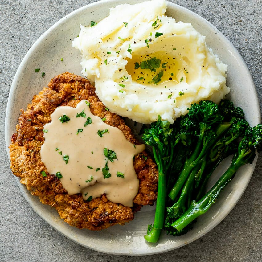 My mom&amp;#39;s chicken fried steak - Simply Delicious