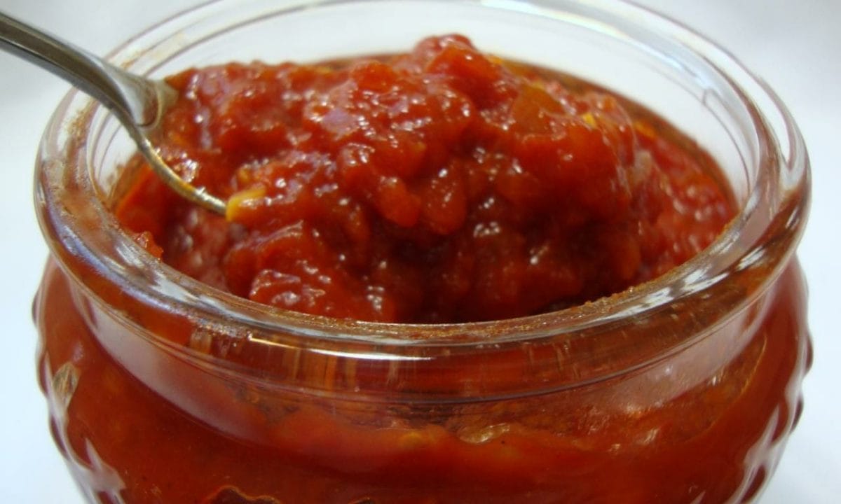 Sweet and Smoky Tomato Jam - The Gentle Chef