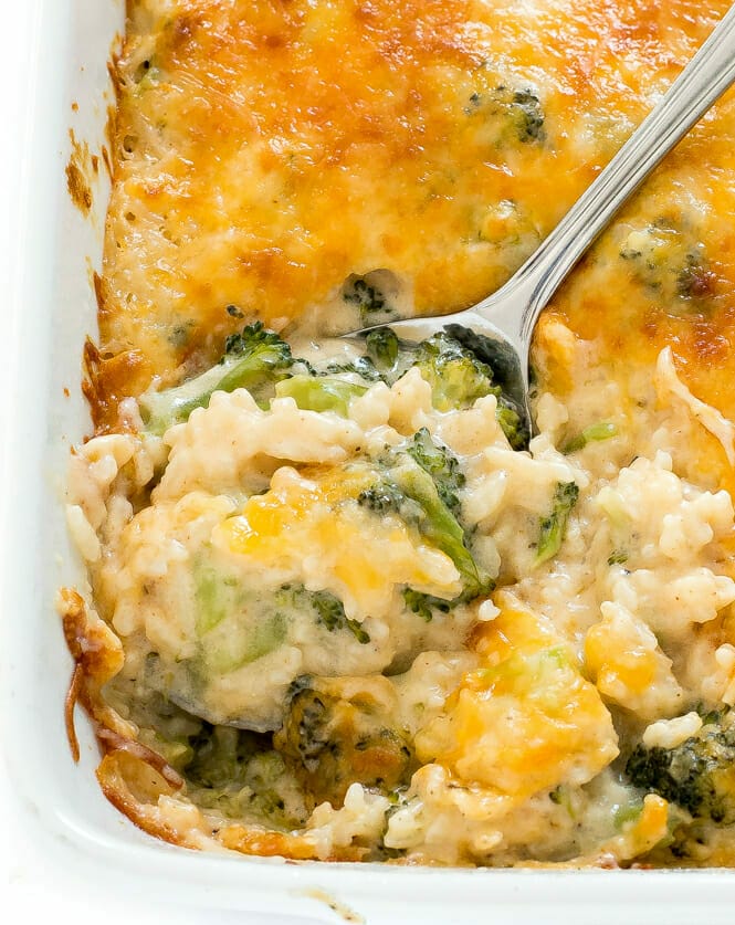 The BEST Broccoli Rice Casserole (Perfect for Holidays!) - Chef Savvy