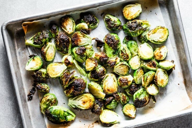 Crispy Roasted Brussels Sprouts Recipe