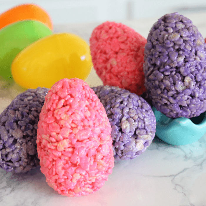 How to Make Rice Krispies Treat Easter Eggs