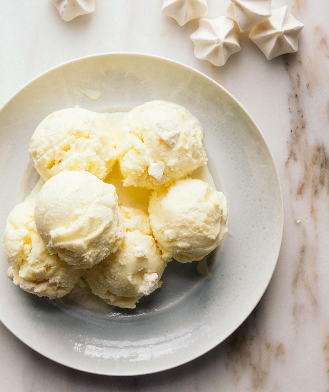 Lemon Meringue Pie Ice Cream Recipe | Real Simple