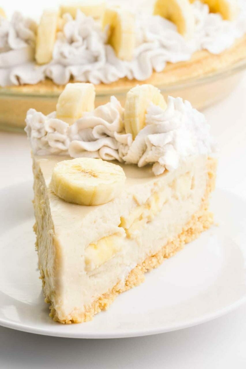 Vegan Banana Cream Pie Recipe - Namely Marly