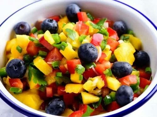 Mango Blueberry Salsa Recipe - Add a Pinch