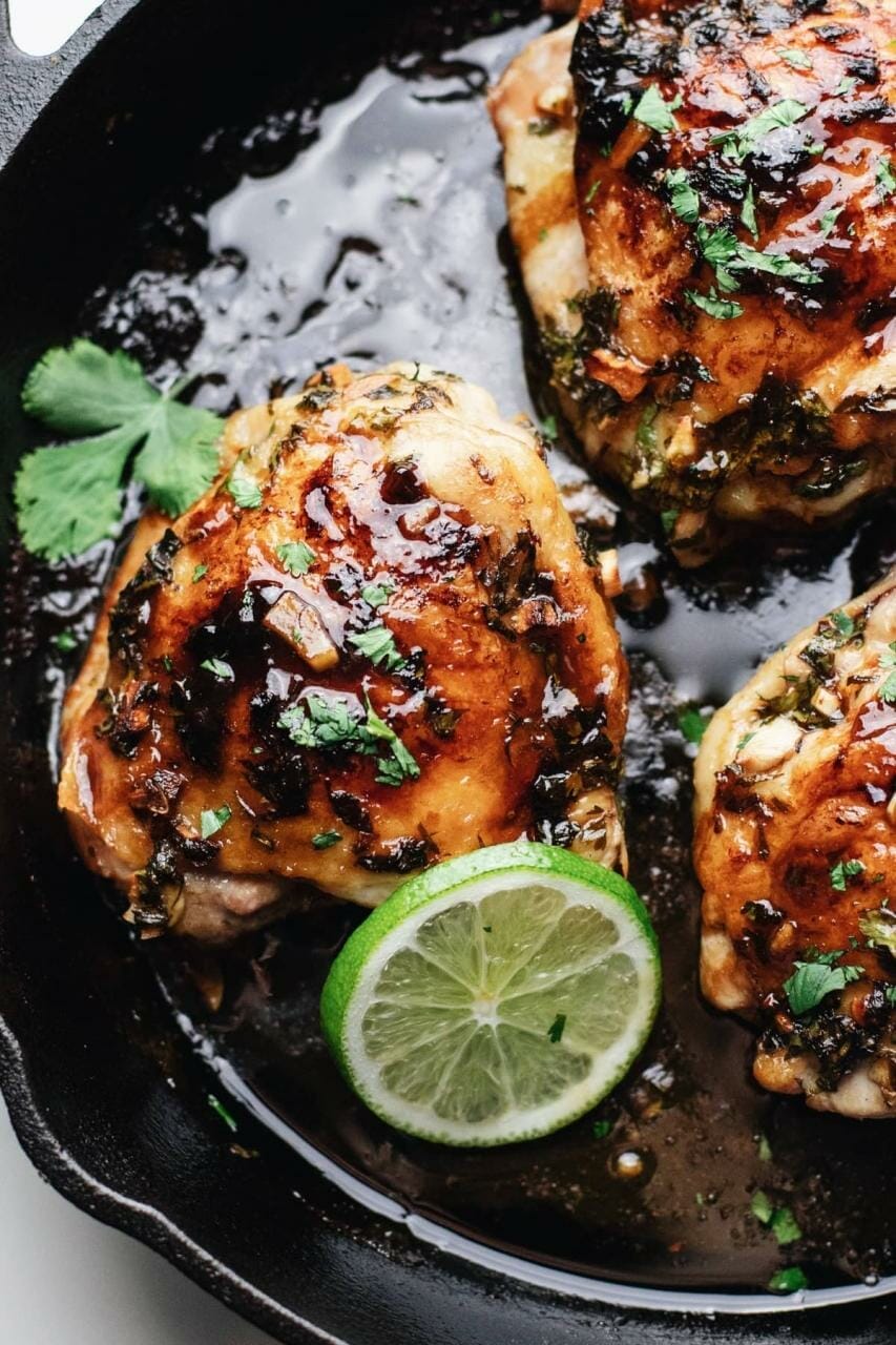 Cilantro Lime Chicken Thighs – A Simple Palate